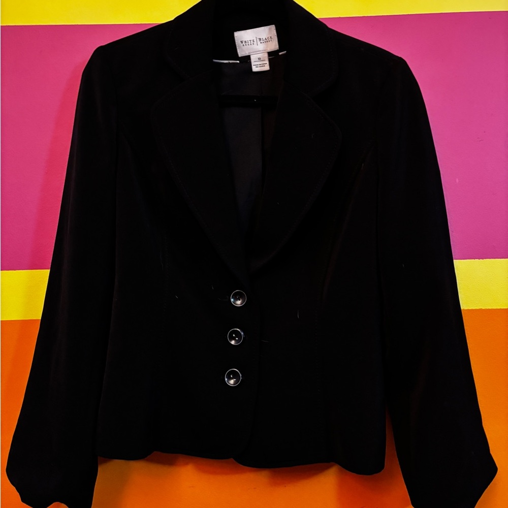 White House Black Market Black Blazer